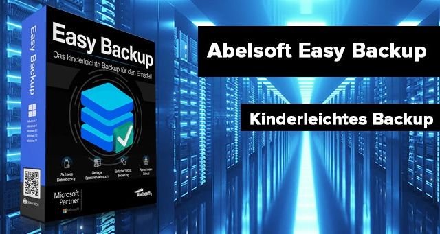 Bilder, Daten, und mehr einfach sichern: Abelsoft Easy Backup gratis erhalten