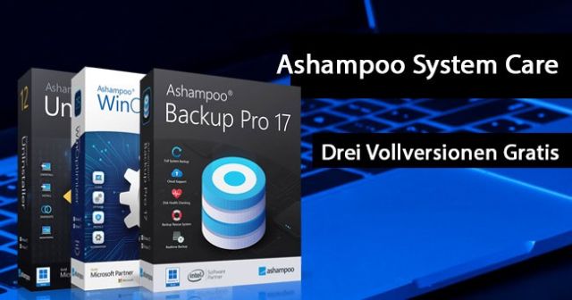 Ashampoo System Care Vorteilsbundle im Gratis-Download