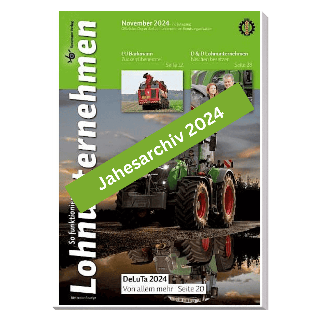 Lohnunternehmen Magazin 2024: Der Komplettjahrgang zum kostenfreien Download – Ihre Chance, die Zukunft Ihres Lohnunternehmens zu sichern!