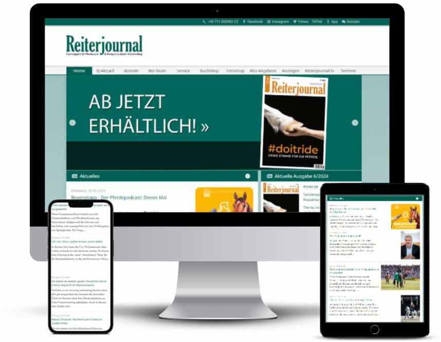 Das Reiterjournal kostenlos und unverbindlich kennenlernen