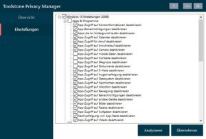 Toolstone Privacy Manager kostenlos erhALTEN