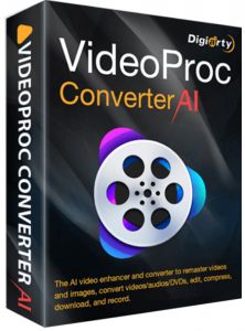 VideoProc Converter AI softwarae umsonst runterladen